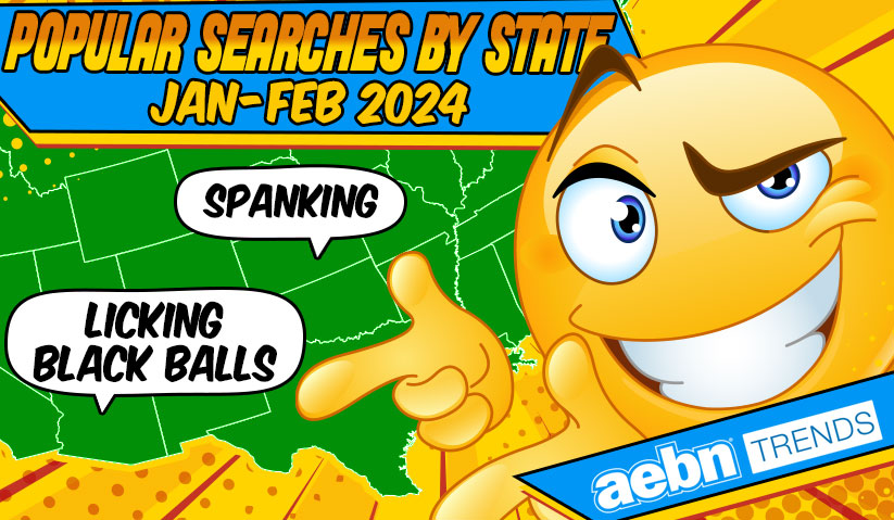 Popular Porn Searches by State in January and February 2024